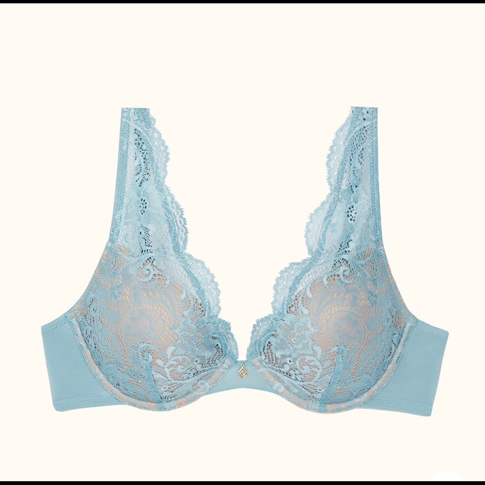 [NWT] ThirdLove 24/7 Lace Contour Plunge Bra